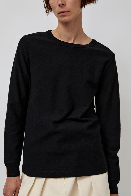 Girls of Dust Club Long Sleeve Tee in Black