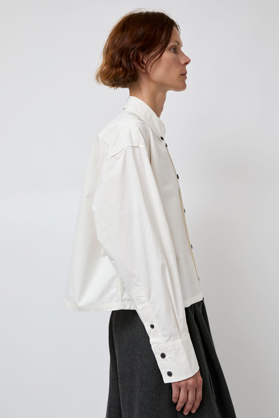 Girls of Dust Cubic Shirt in Milk