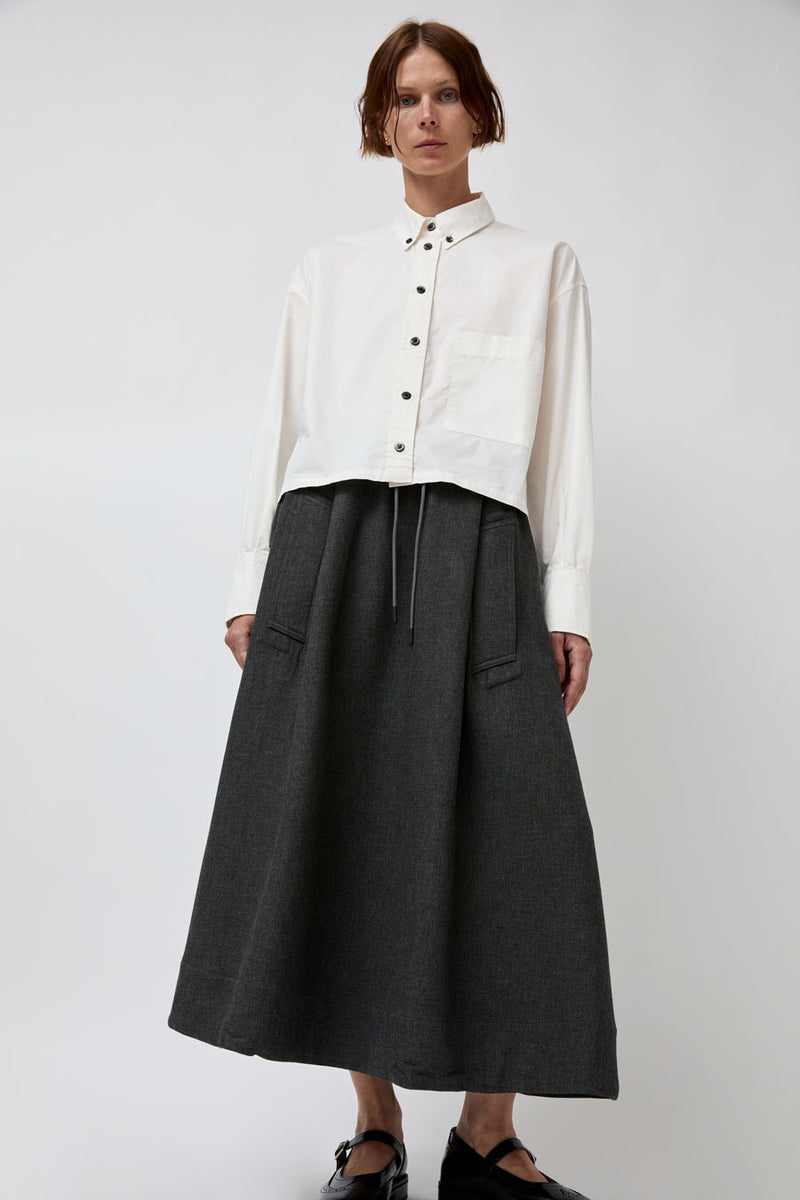Girls of Dust Cubic Shirt in Milk