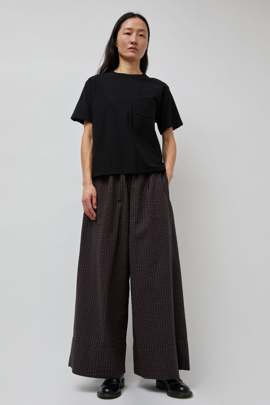 Girls of Dust Culotte in Coffee and Navy