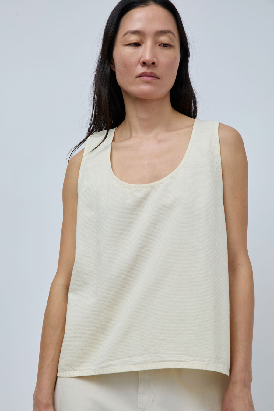 Girls of Dust Easy Tank Top in Wheat