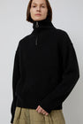 Girls of Dust Fly Deck Sweater in Black