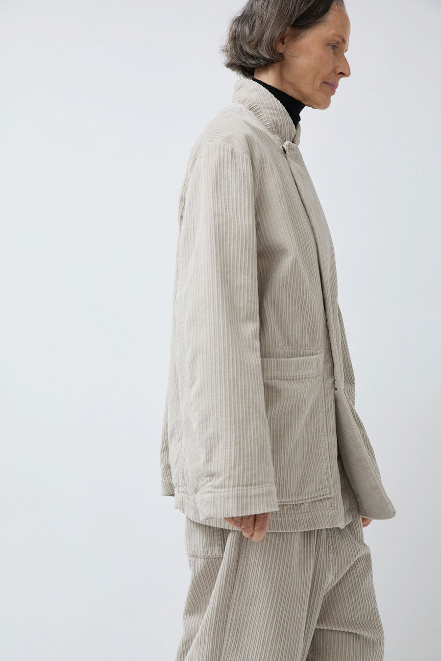 Girls of Dust Maxi Blazer in Mastik Dream Cord