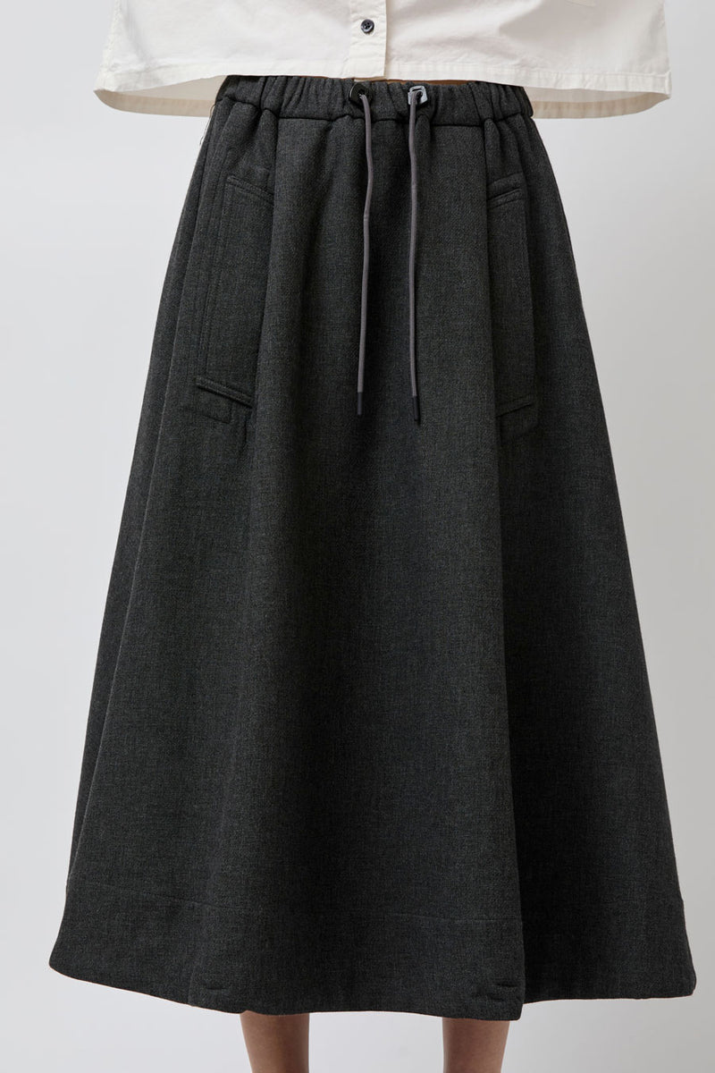 Girls of Dust Meadow Skirt in Anthracite