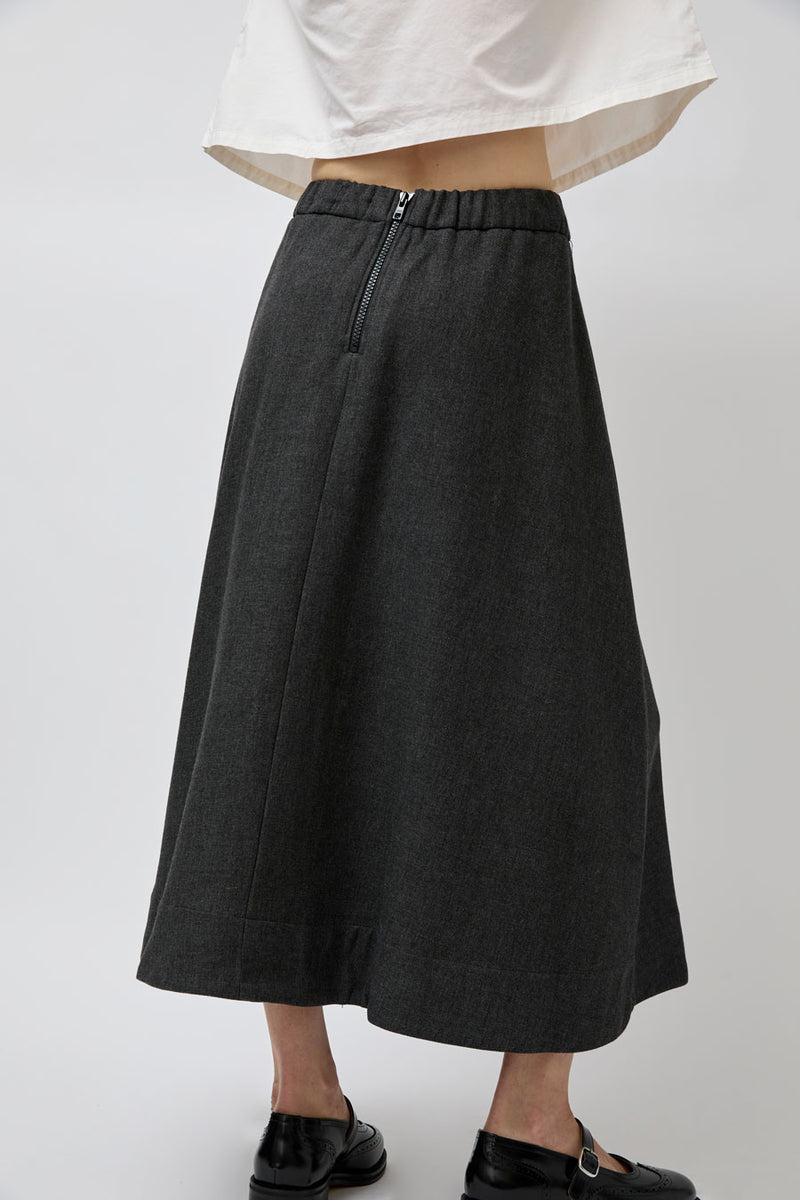 Girls of Dust Meadow Skirt in Anthracite