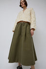 Girls of Dust Meadow Skirt in Dark Olive