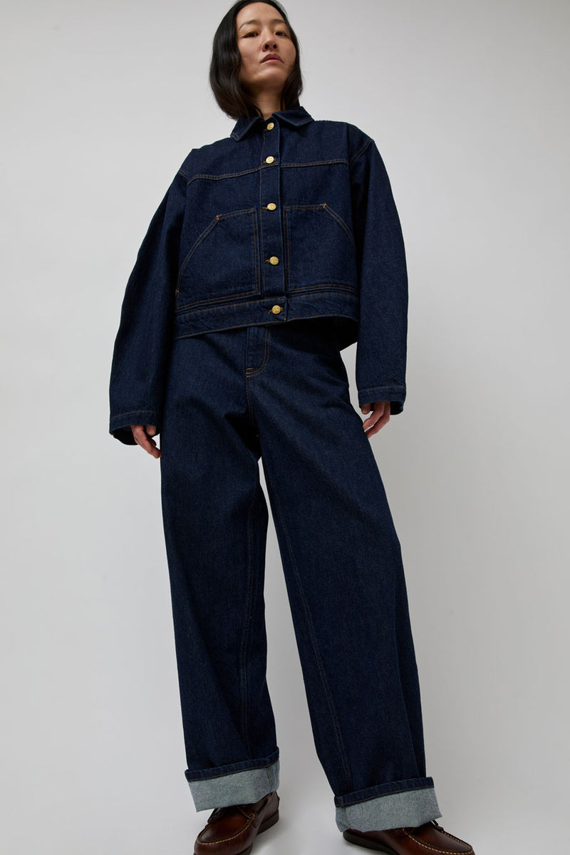 Girls of Dust Miami Jacket in Blue Rinse