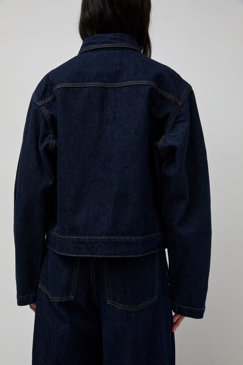 Girls of Dust Miami Jacket in Blue Rinse
