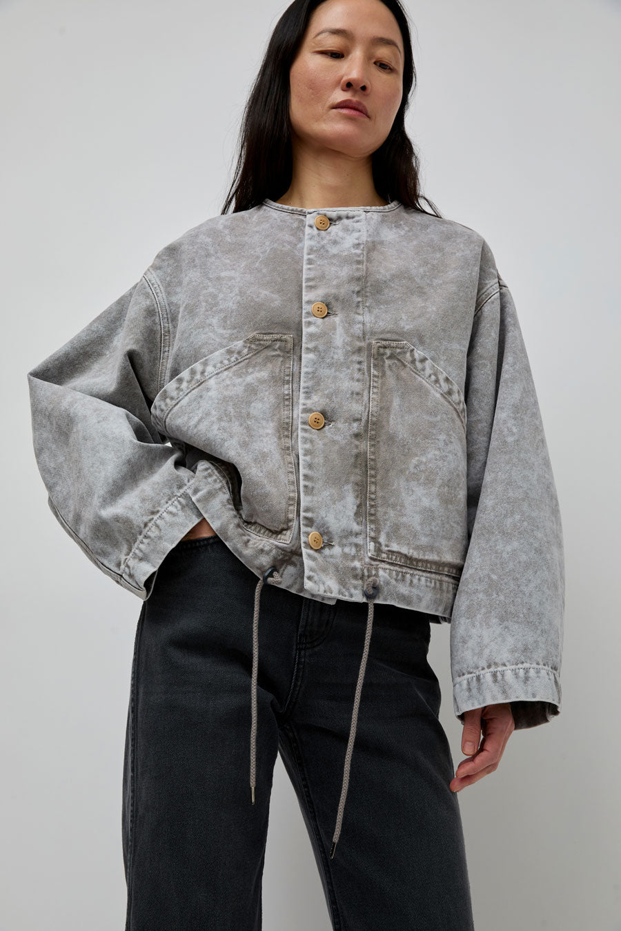 Girls of Dust Nuclear Jacket in Marble