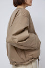 Girls of Dust Nuclear Padded Jacket in Beige