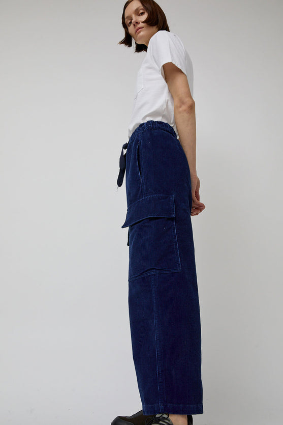 Girls of Dust Para Pants in Indigo