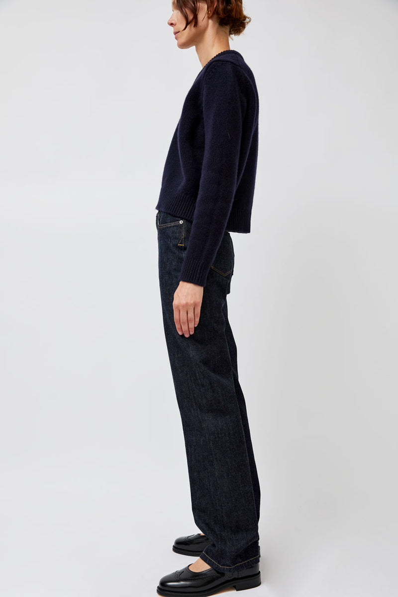 Girls of Dust Patty Boy Selvedge Denim in Indigo Eco Denim