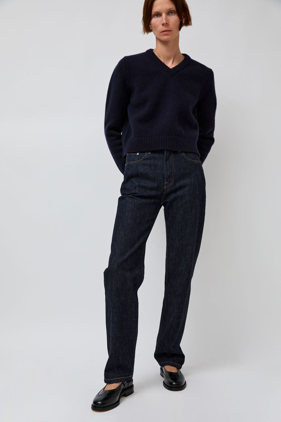 Girls of Dust Patty Boy Selvedge Denim in Indigo Eco Denim