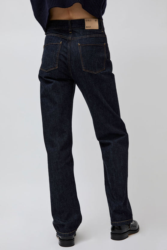 Girls of Dust Patty Boy Selvedge Denim in Indigo Eco Denim