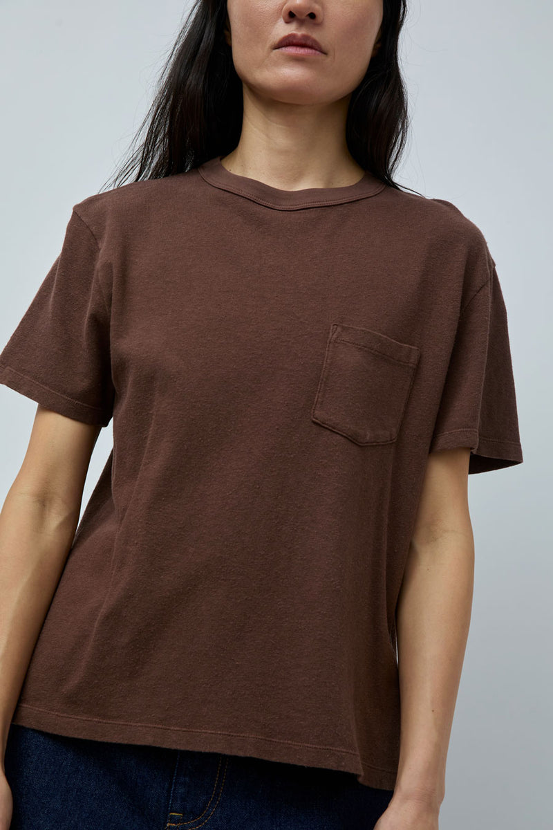 Girls of Dust Pocket T in Aztek Brown