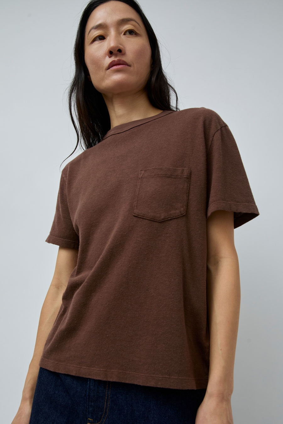 Girls of Dust Pocket T in Aztek Brown