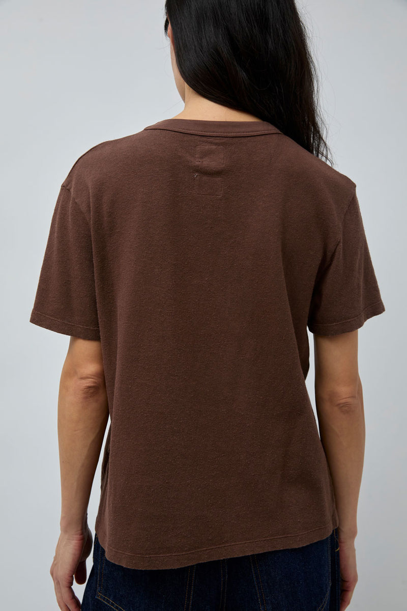 Girls of Dust Pocket T in Aztek Brown