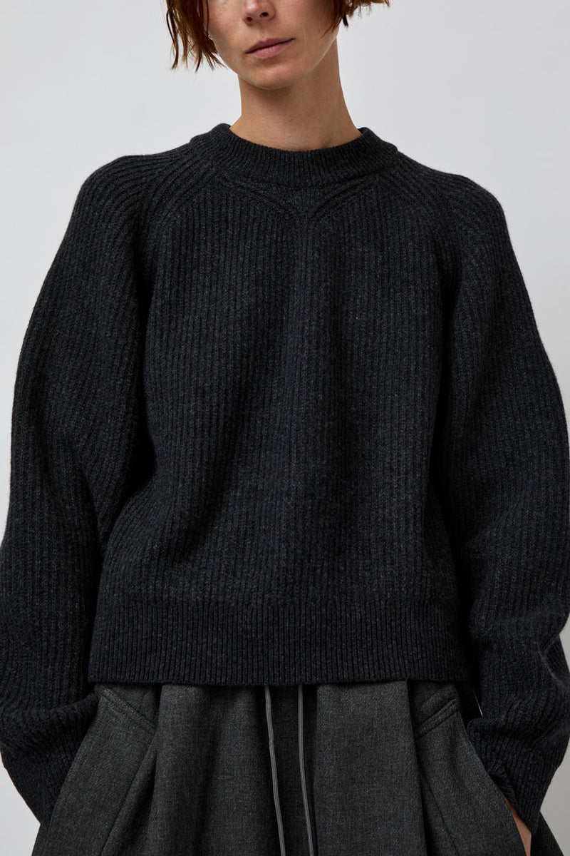 Girls of Dust Puddle Sweater in Asphalt