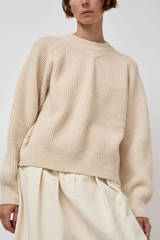 Girls of Dust Puddle Sweater in Wheat