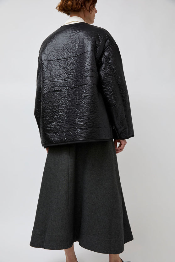 Girls of Dust Solar Reversible Jacket in Black