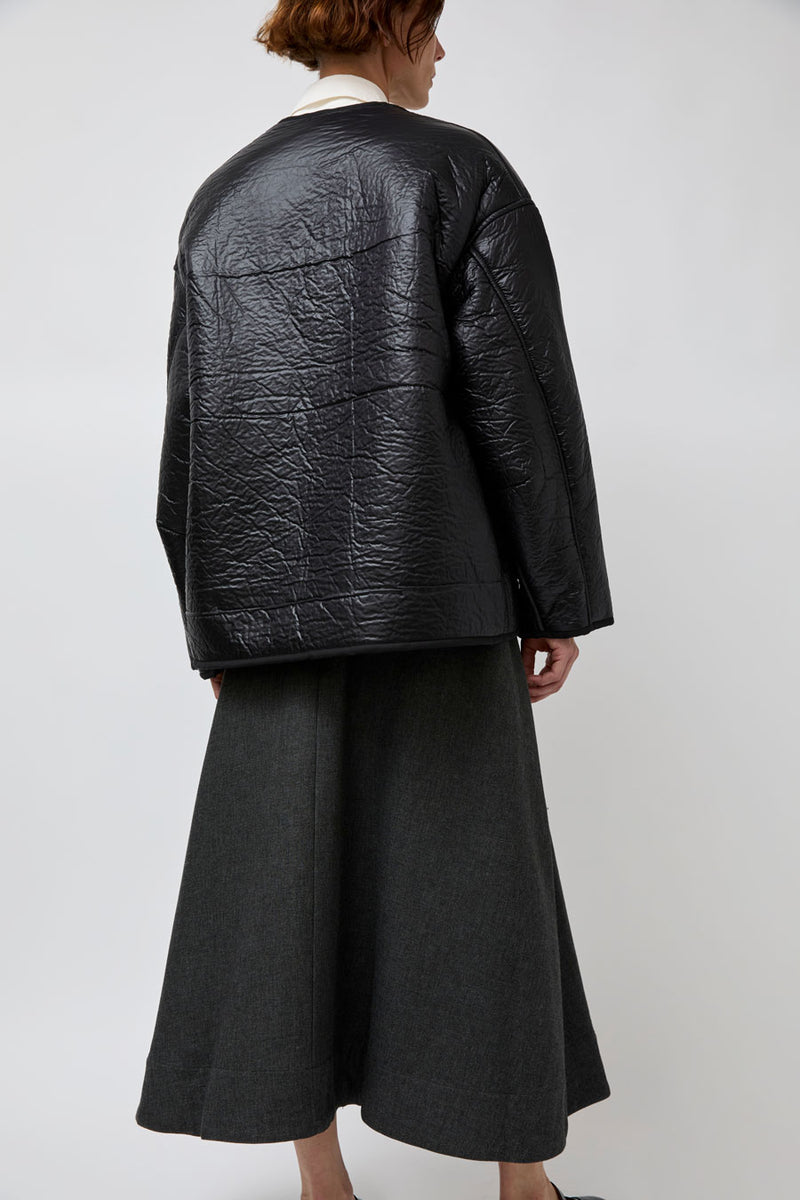 Girls of Dust Solar Reversible Jacket in Black
