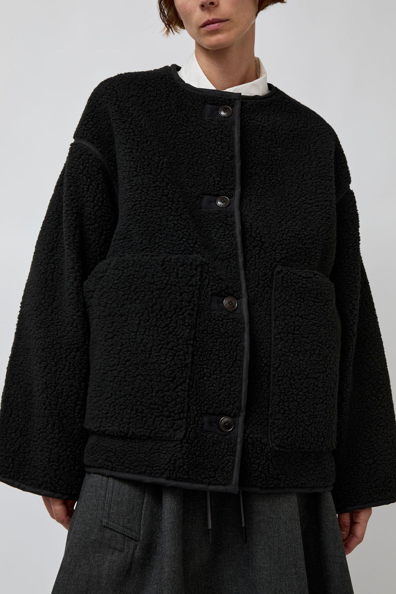 Girls of Dust Solar Reversible Jacket in Black