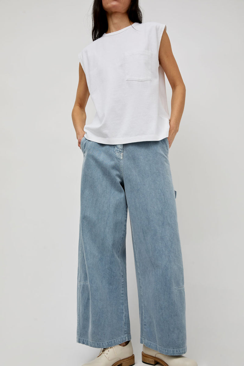 Girls of Dust Submarine Chino in Pearl Blue