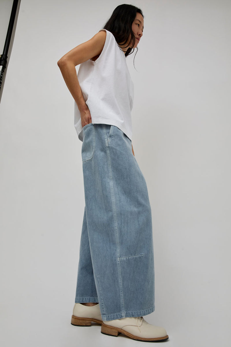 Girls of Dust Submarine Chino in Pearl Blue