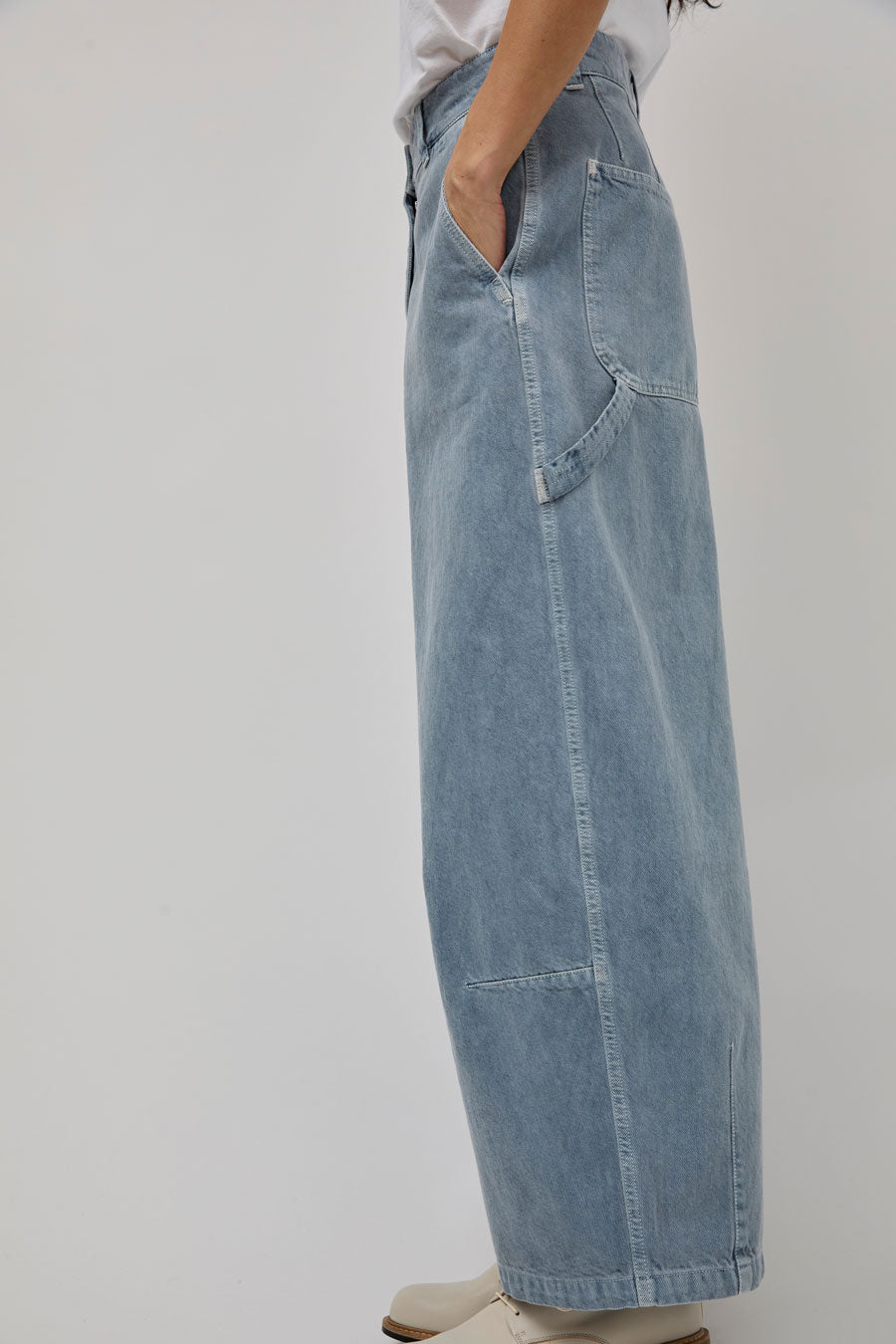 Girls of Dust Submarine Chino in Pearl Blue