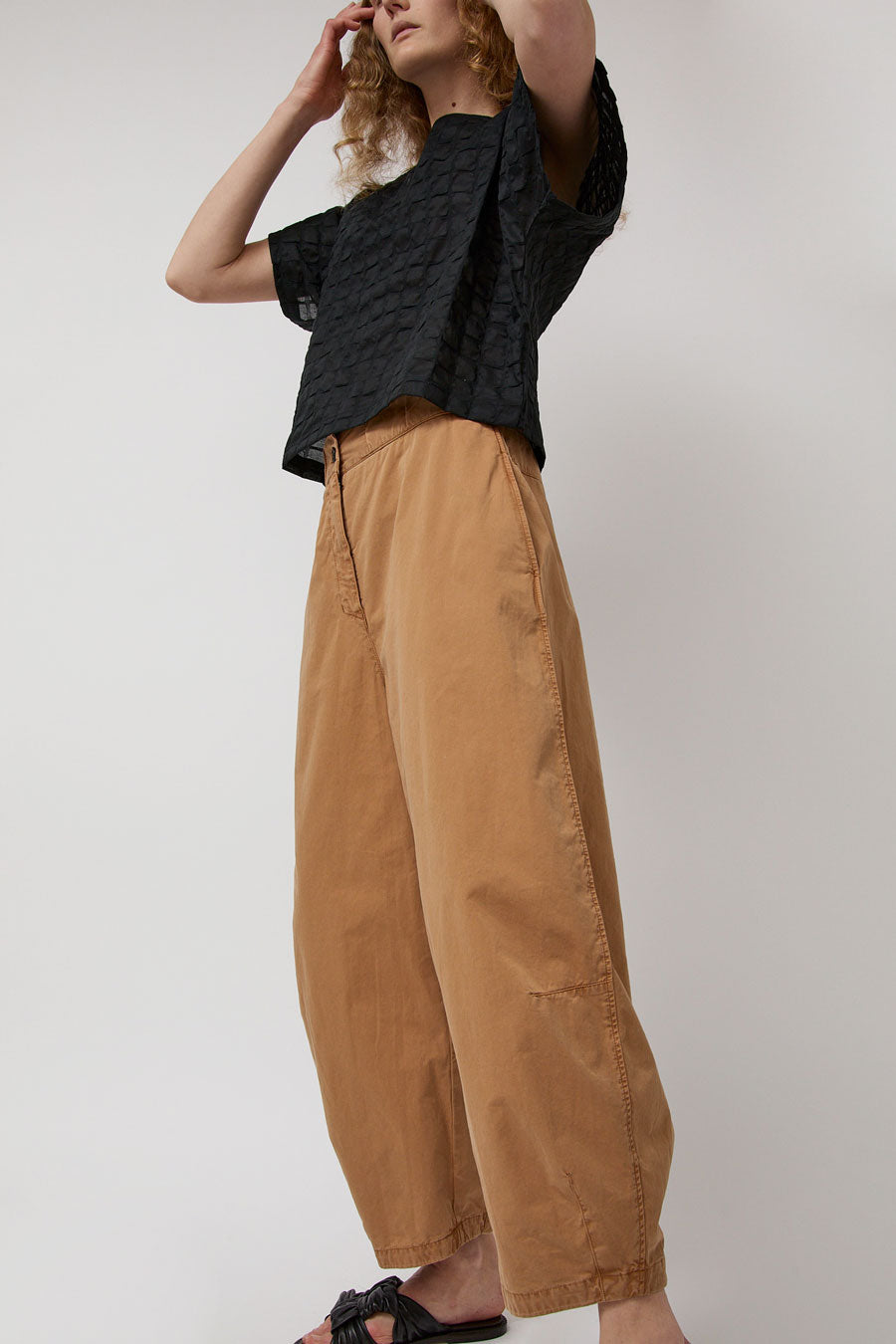 Girls of Dust Sultan Pants in Almond