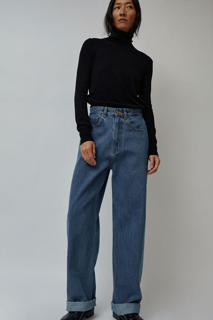 Girls of Dust Zoe Nikko Denim in Bleach – No.6 Store