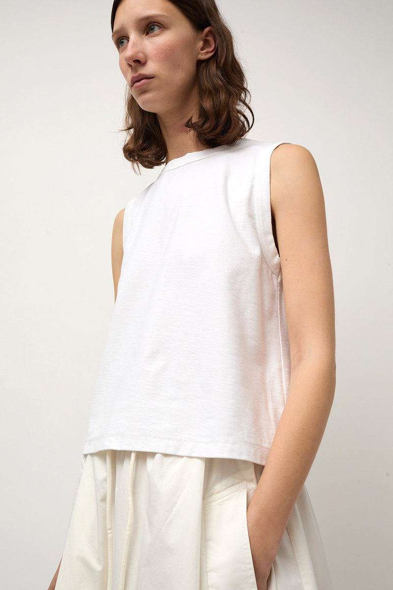 Girls of Dust Johnny Top in White