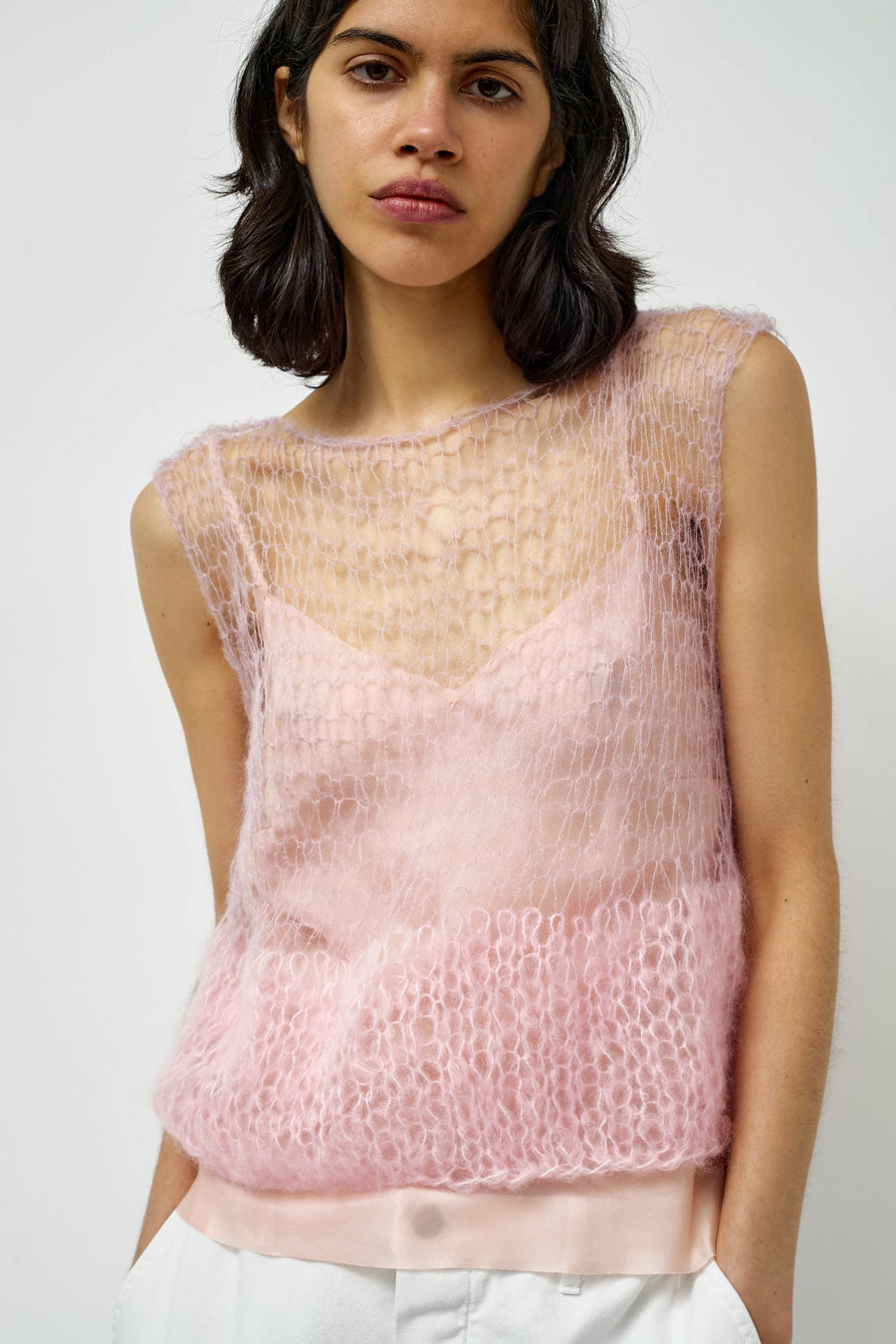 Guðrun & Guðrun x Helena Christensen Dusty Top in Rose