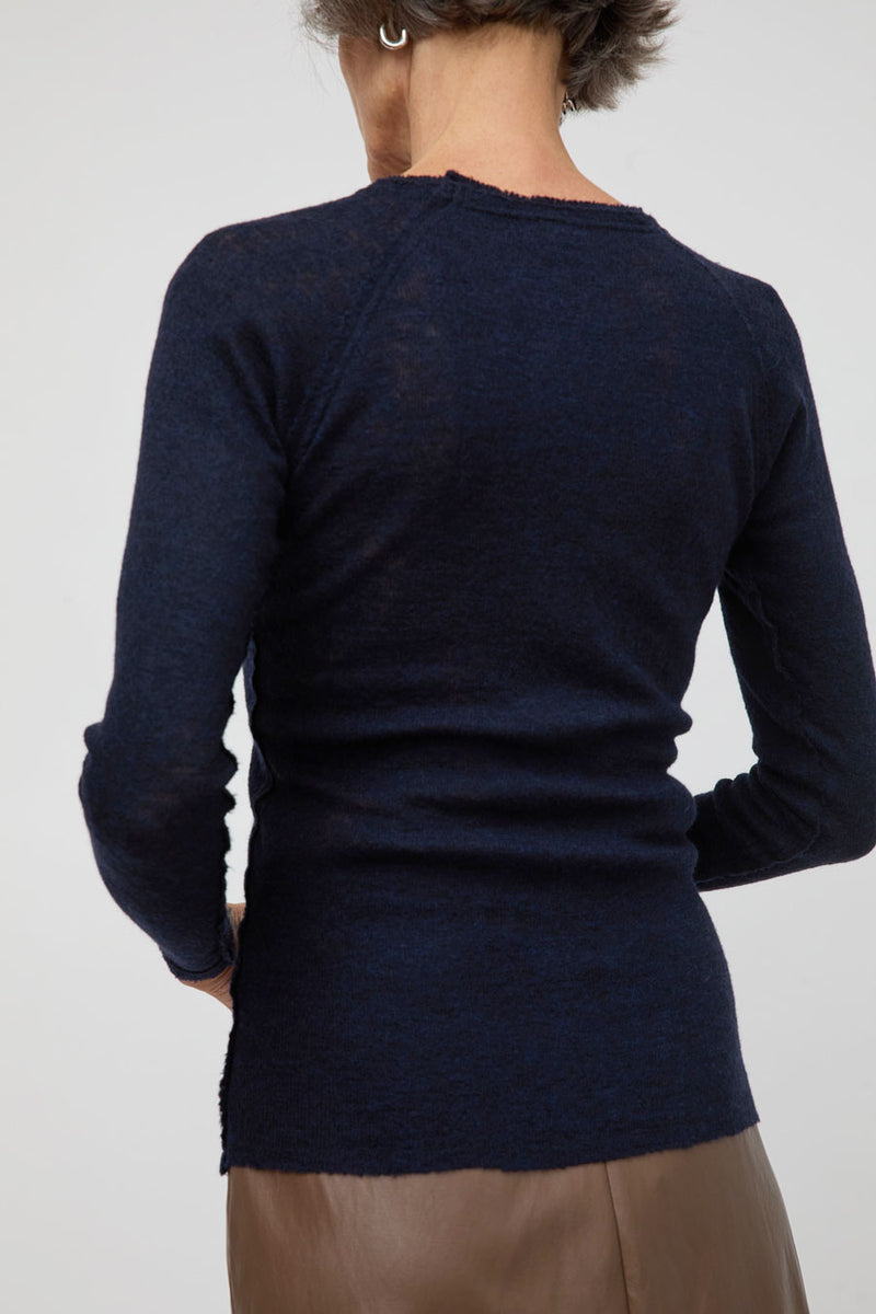 Guðrun & Guðrun Barba Sweater in Dark Blue