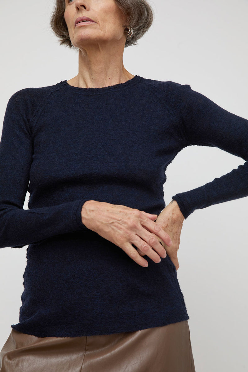 Guðrun & Guðrun Barba Sweater in Dark Blue