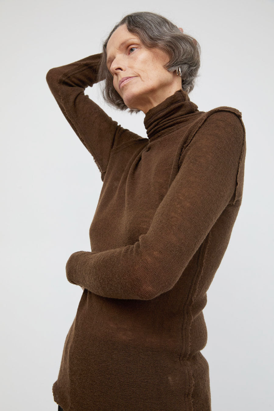 Guðrun & Guðrun Bjørk Turtleneck in Chocolate