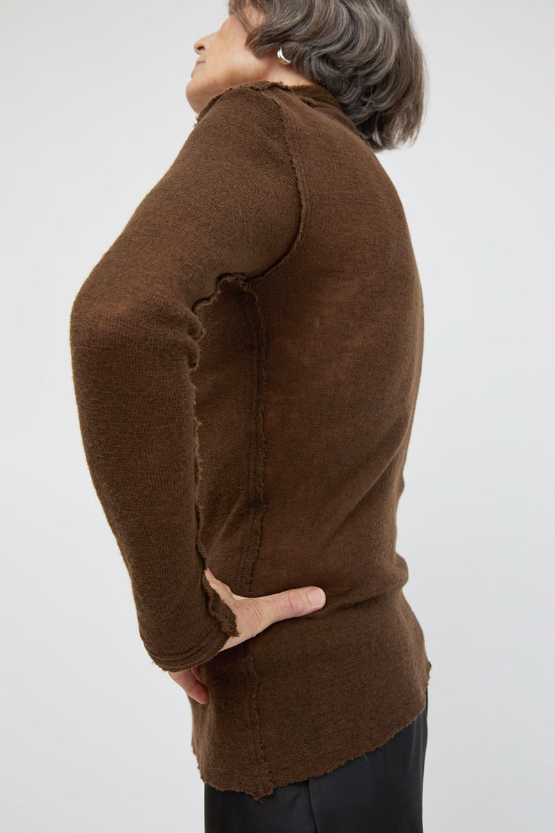 Guðrun & Guðrun Bjørk Turtleneck in Chocolate