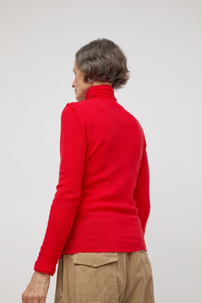 Guðrun & Guðrun Bjørk Turtleneck in Red