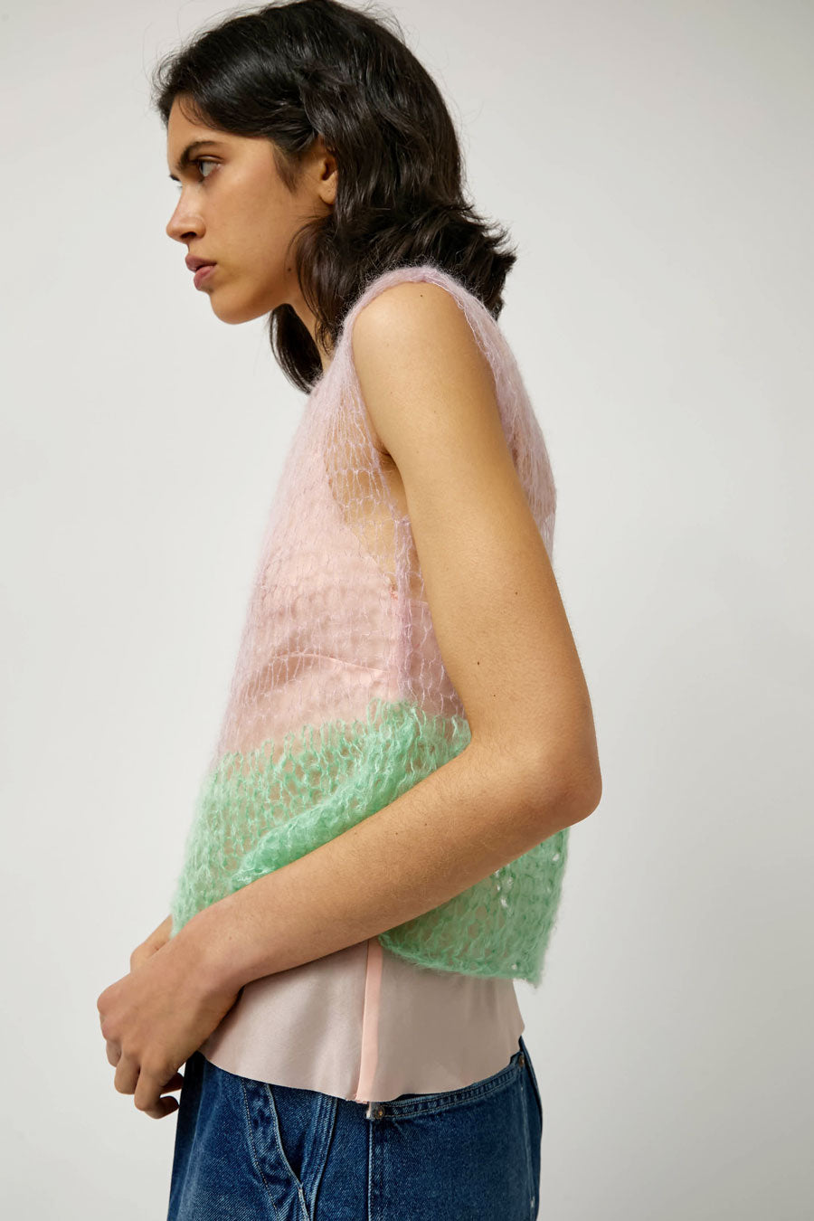 Guðrun & Guðrun Agnas Top in Rose and Mint