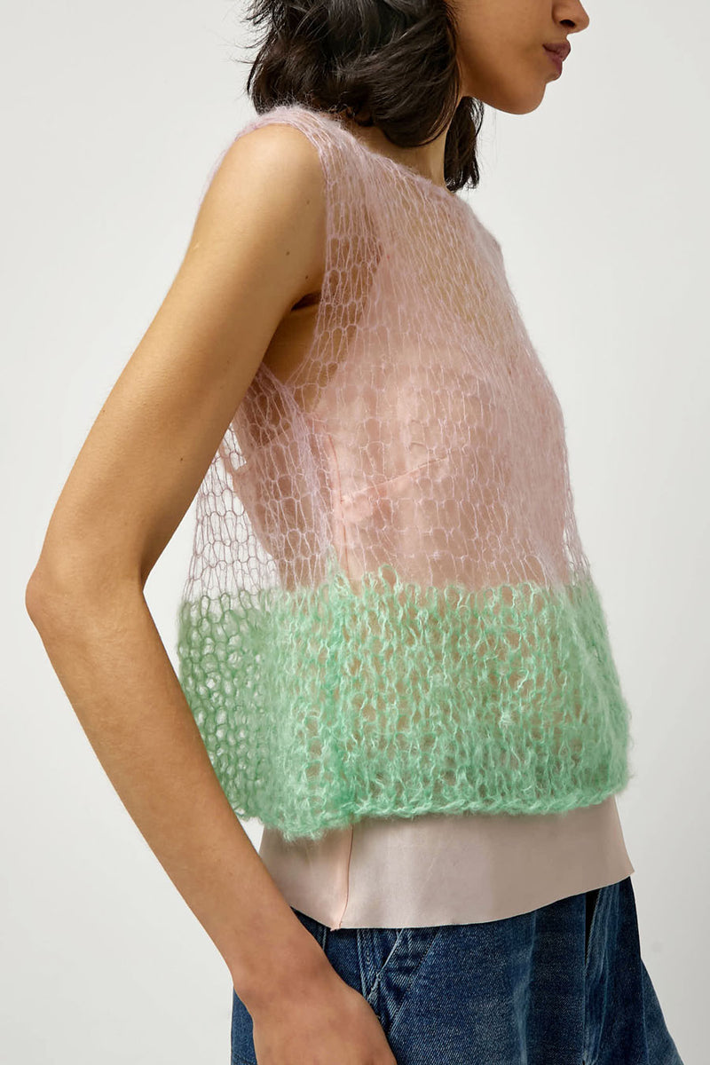 Guðrun & Guðrun Agnas Top in Rose and Mint