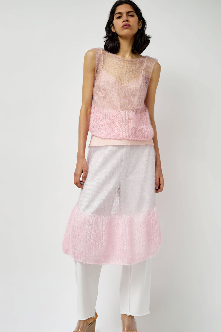 Guðrun & Guðrun x Helena Christensen Airy Skirt in Rose