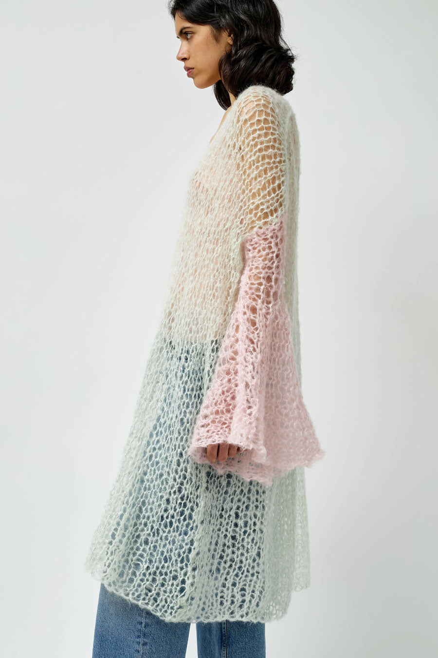 Guðrun & Guðrun x Helena Christensen Misty Dress in Mint / Rose