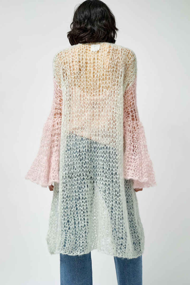 Guðrun & Guðrun x Helena Christensen Misty Dress in Mint / Rose