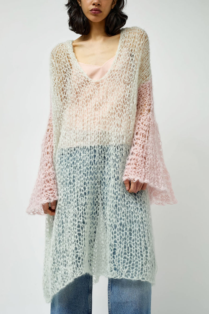 Guðrun & Guðrun x Helena Christensen Misty Dress in Mint / Rose