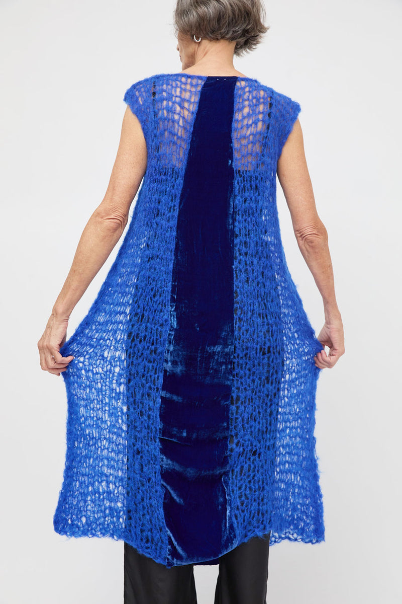 Guðrun & Guðrun Isabella Dress in Blue and  Dark Blue
