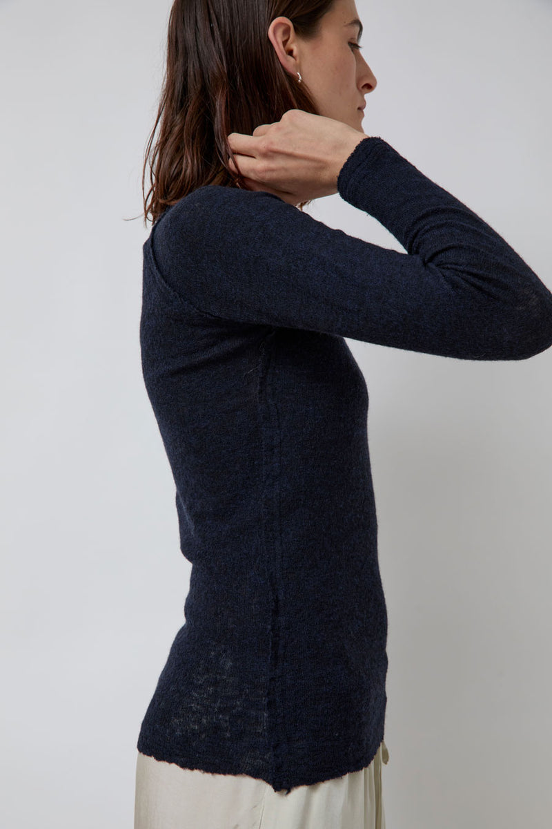 Guðrun & Guðrun Barba Round Neck in Navy