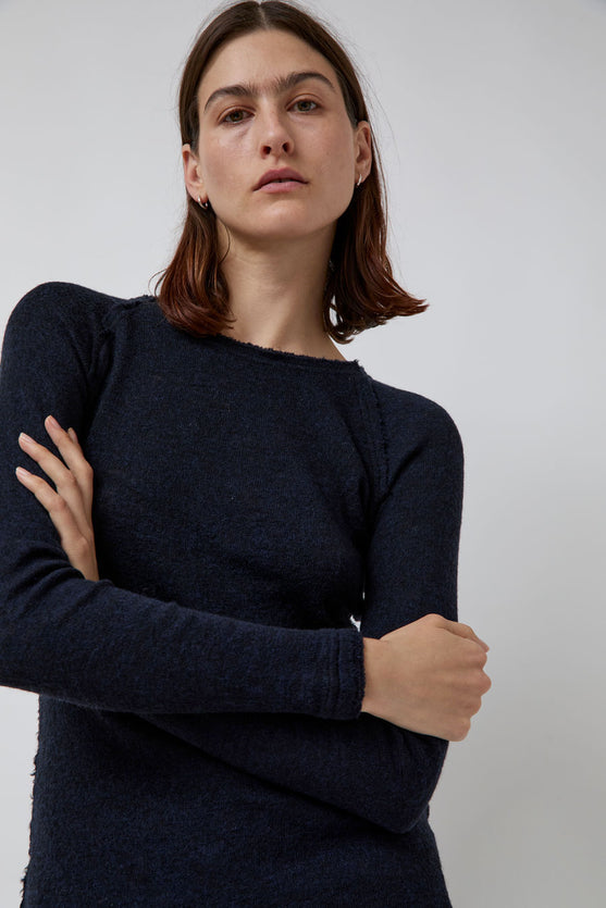 Guðrun & Guðrun Barba Round Neck in Navy