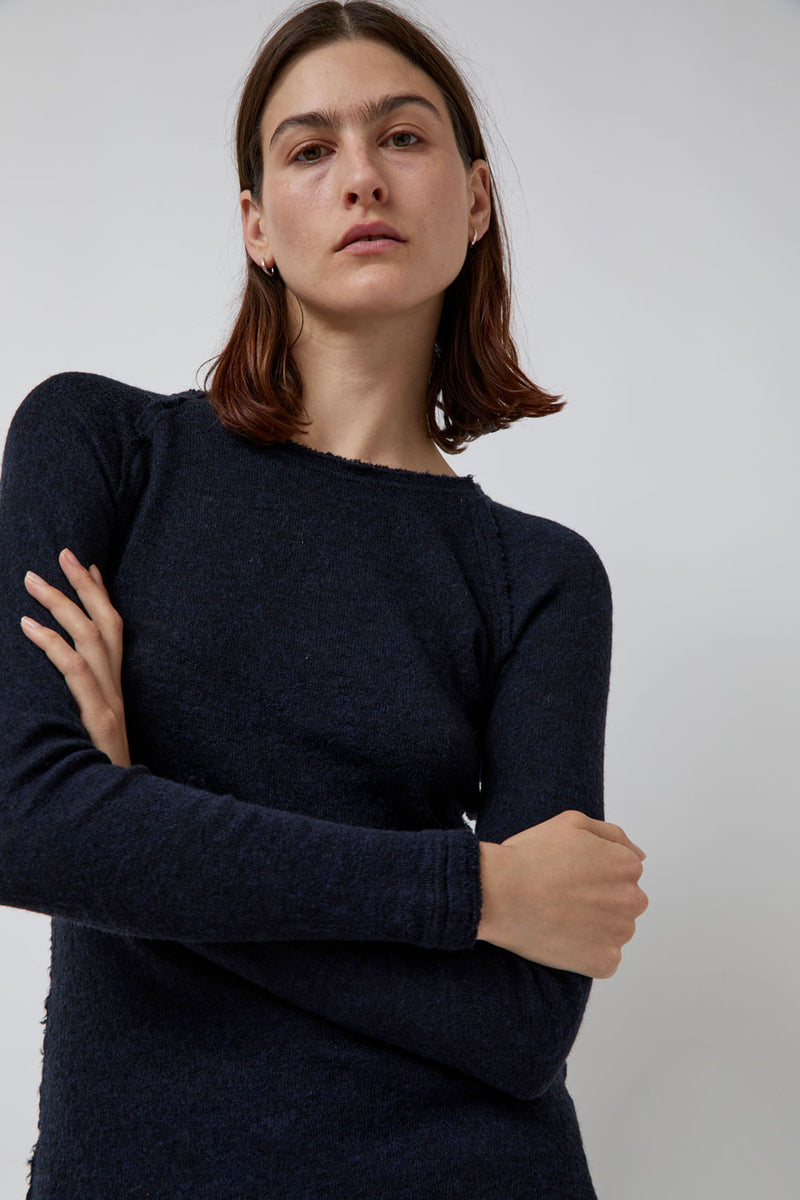 Guðrun & Guðrun Barba Round Neck in Navy