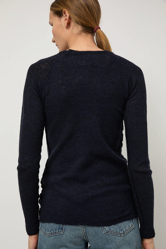 Guðrun & Guðrun Barba Crewneck in Dark Blue