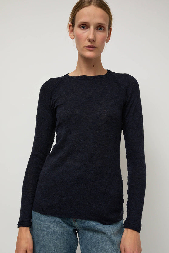 Guðrun & Guðrun Barba Crewneck in Dark Blue